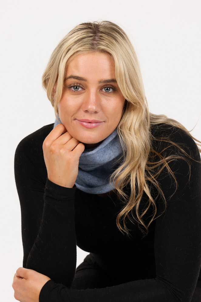 Plain Possum Merino Silk Neckwarmer NATIVE WORLD