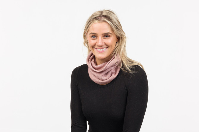 Plain Possum Merino Silk Neckwarmer NATIVE WORLD