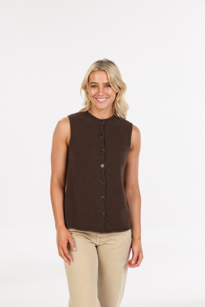 Sleeveless Cardigan NATIVE WORLD