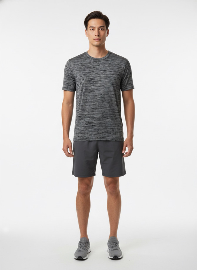 grey merino bamboo tee