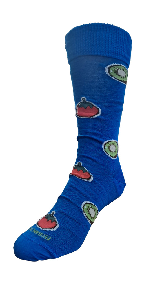 Kiwifruit and Tomato Sauce Sock  NZ Sock
