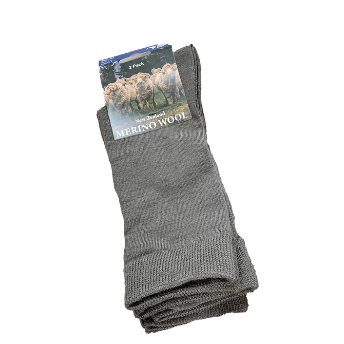 Merino Comfort Top Twin Pack Dress Sock