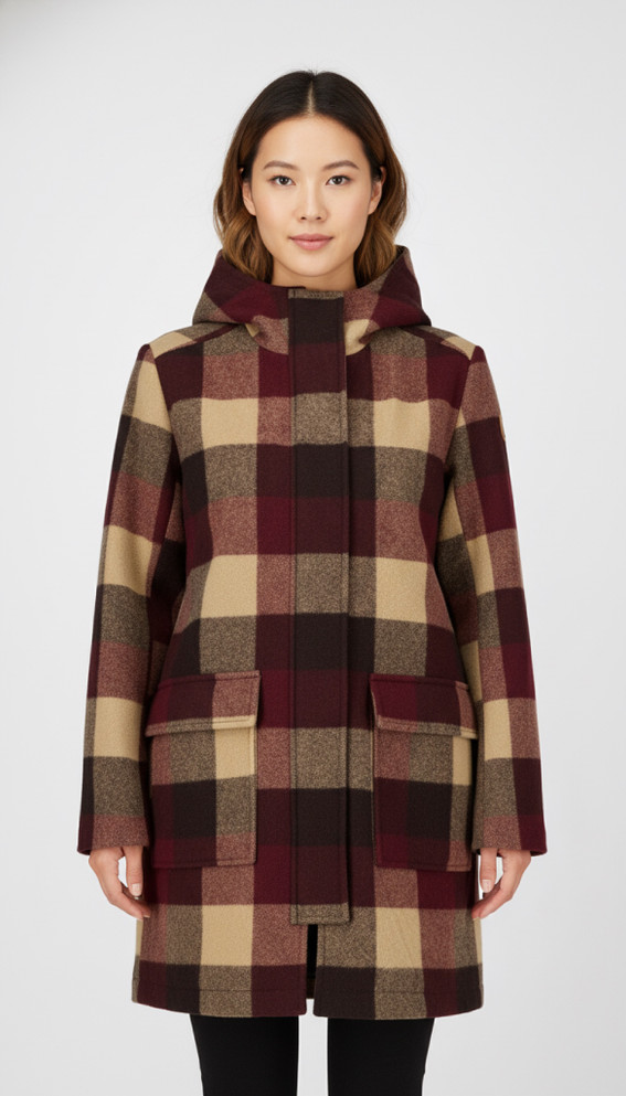 Annmore V2 Womens Wool Overcoat SWANNDRI (Updating)