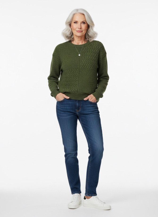 Amberley Womens Knit Crew SWANNDRI