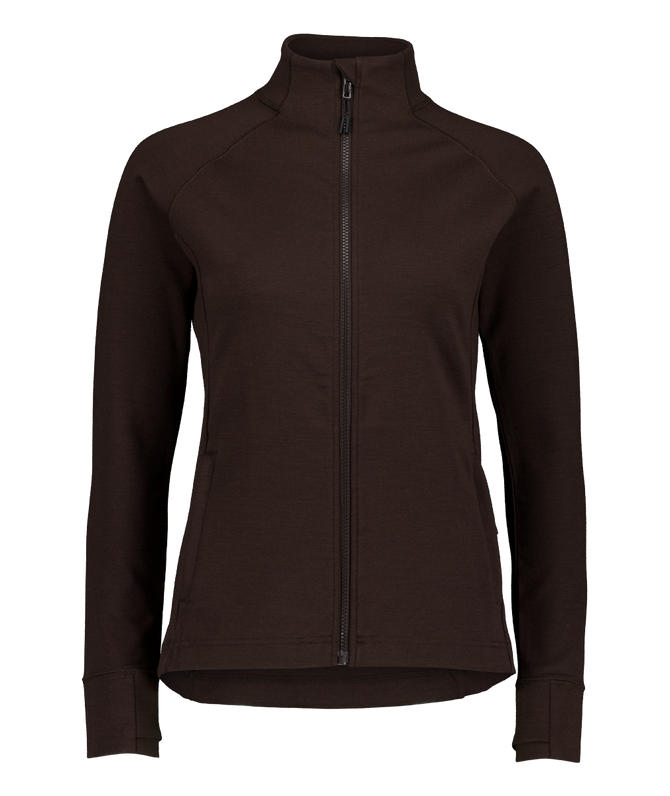 Merino Fusion Womens Zip Top SWANNDRI