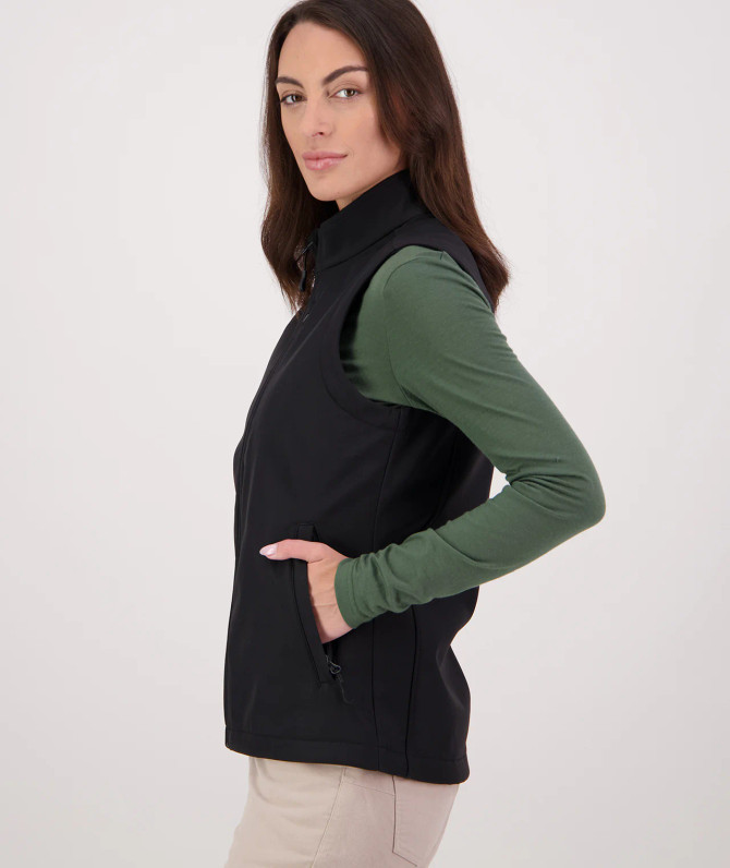 Redwoods Women's Windproof Softshell Vest  SWANNDRI