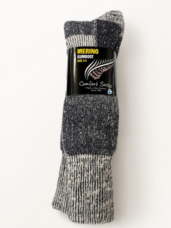 Merino Gumboot Long Twin pack COMFORT