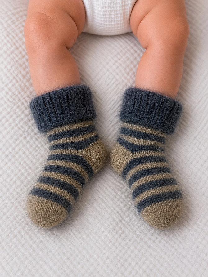 Baby Possum Striped Sock NORSEWEAR
