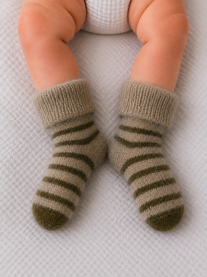 Baby Possum Striped Sock NORSEWEAR