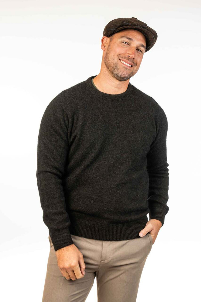 Crew Neck II Possum Merino Wool Silk Jumper KORU