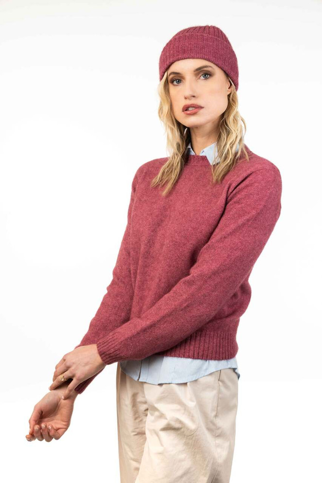 Crew Neck II Possum Merino Silk Jumper KORU
