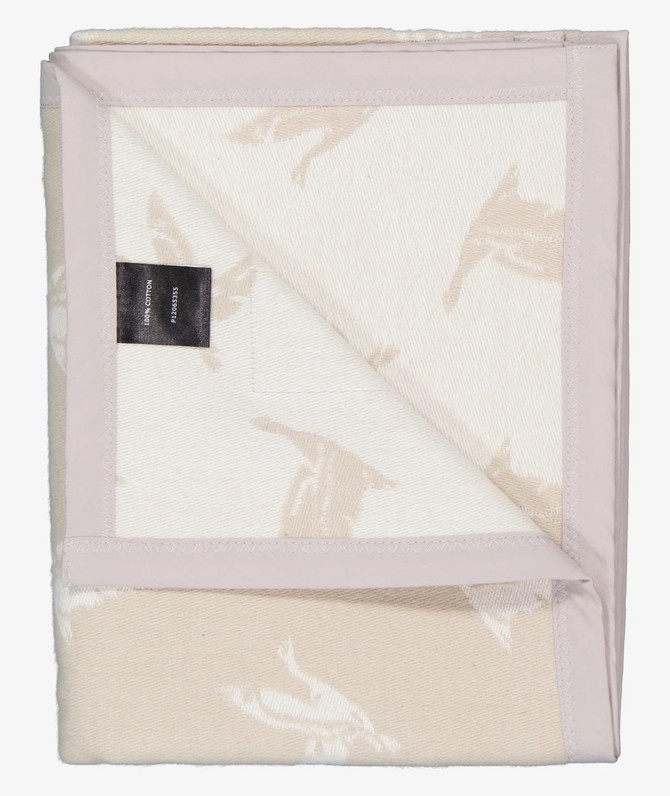 Cotton Jacquard Bassinet Blanket SWANNDRI