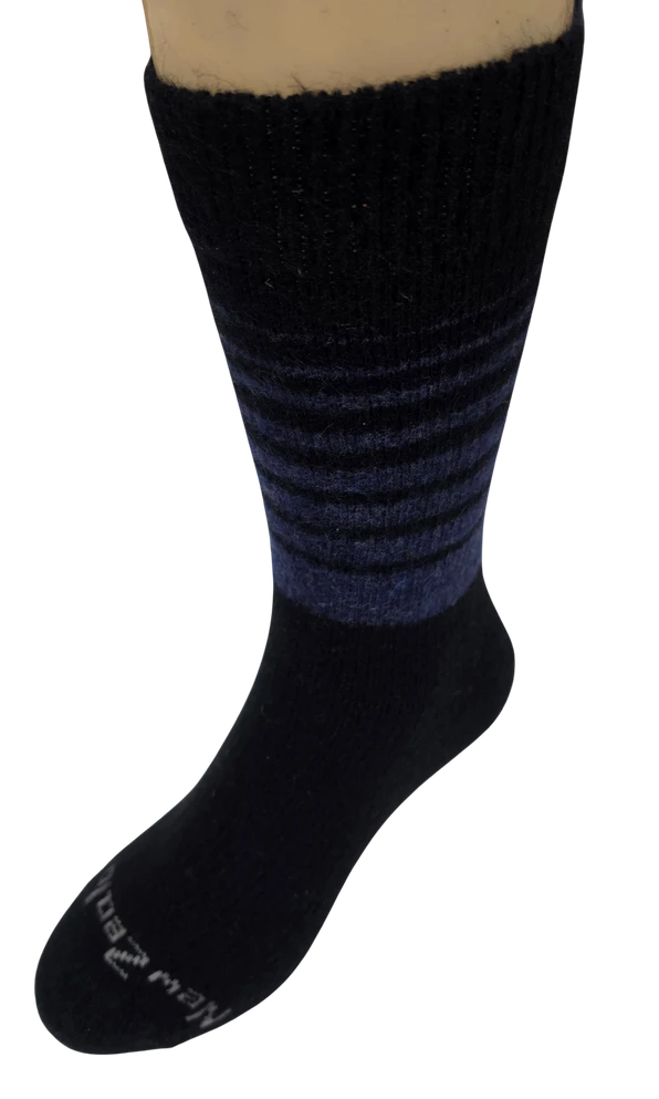 Possum Fine Knit Stripe NZNC