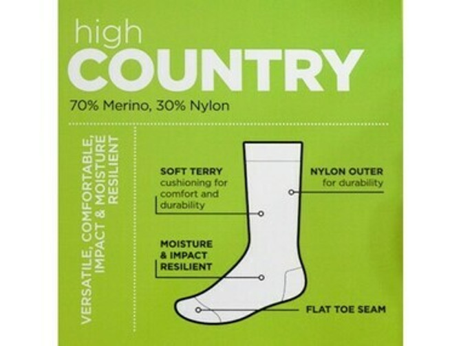 High Country Sock Single Pair NORSEWEAR