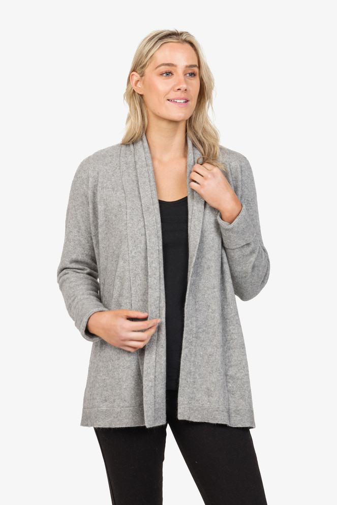 Possum Merino Wool Seamless Wrap Jacket NATIVE WORLD