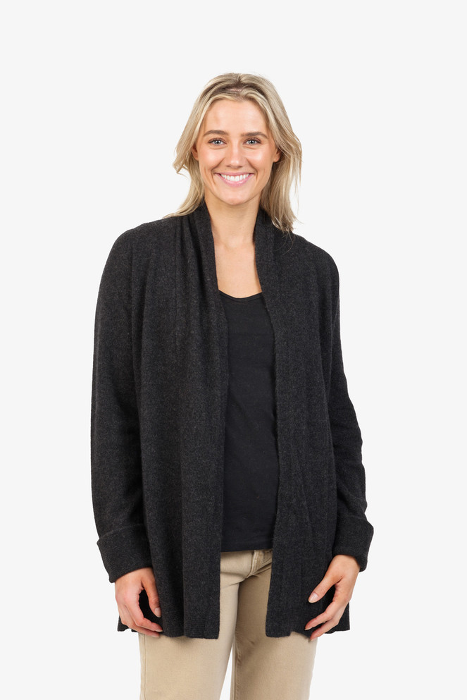 Possum Merino Wool Seamless Wrap Jacket NATIVE WORLD