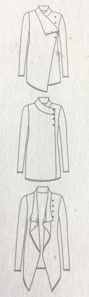 Asymmetric Possum Merino Wool Jacket NATIVE WORLD