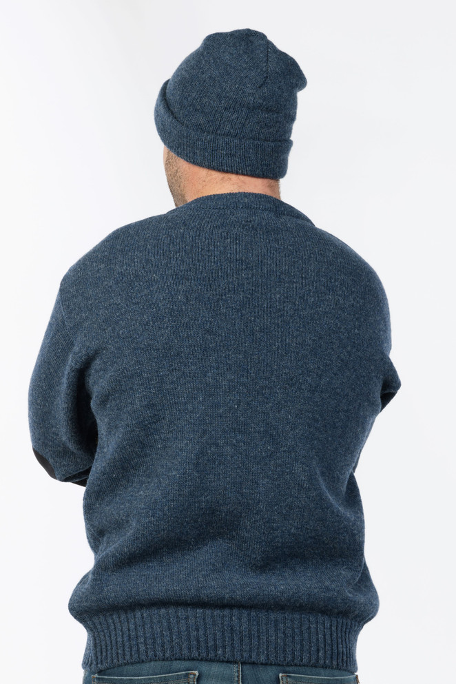 Ultimate Wool Jersey with Suede Patches MKM ORIGINALS