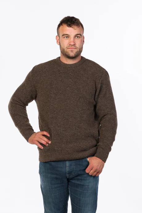 Backyard Wool Jersey | Mens Knitwear | NZ Natural Clothing
