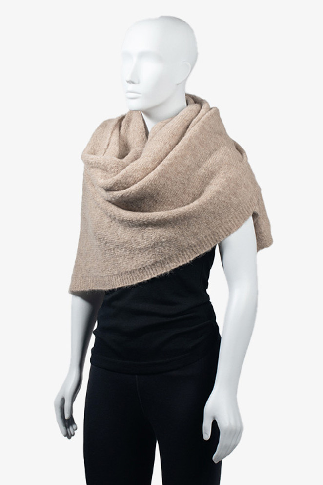 Brushed Alpaca Shawl NATURES BEST