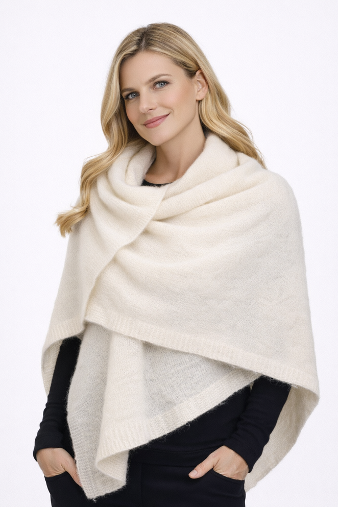 Brushed Alpaca Shawl NATURES BEST