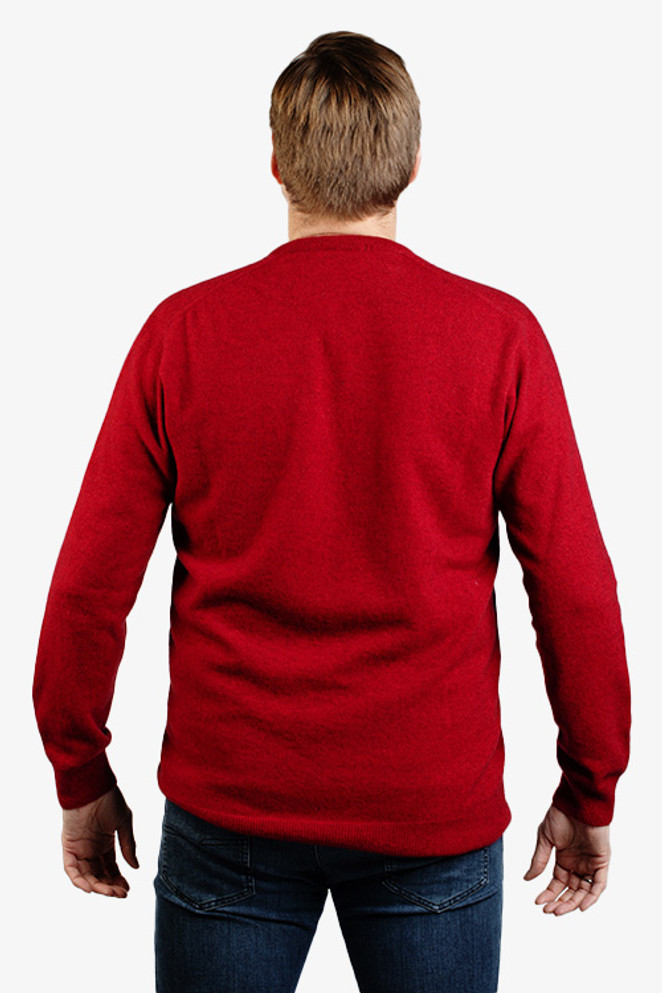 Vee Neck Possum Merino Silk Sweater NZNC Vee Neck Possum Merino Silk Sweater NZNC