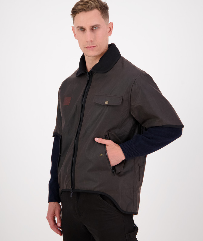 3/4 Sleeve Oilskin Jacket SWANNDRI 3/4 Sleeve Oilskin Jacket SWANNDRI