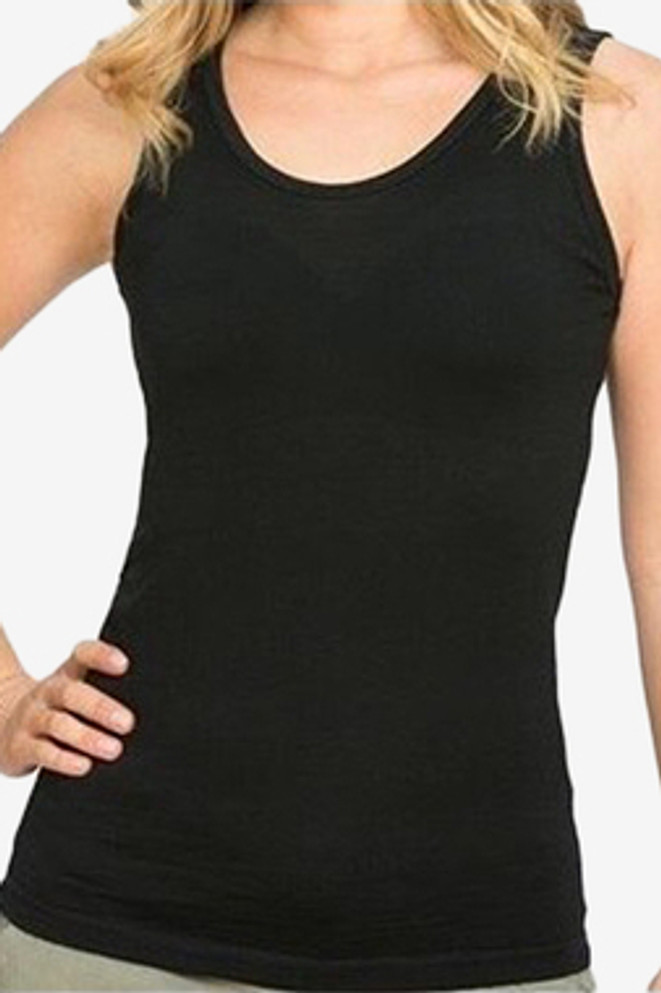 Romance Merino Wool Base Layer Singlet Top NZNC