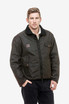 Waimak Wool lined Long Sleeve Oilskin Jacket SWANNDRI