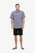 Paihia Short Sleeved Half Button Shirt SWANNDRI