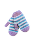 Kids Striped Mittens NATIVE WORLD