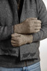 Possum Merino Silk Gloves KORU