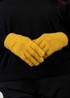 Possum Merino Silk Gloves KORU