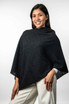 Two Way Possum Merino Silk Poncho KORU Two Way Possum Merino Silk Poncho KORU