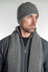 Ribbed Possum Merino Silk Beanies KORU