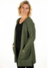 Long Line Possum Merino Silk Cardigan KORU