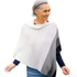 Graduated Stripe Poncho ROYAL MERINO