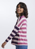Long Sleeved Striped Jumper ROYAL