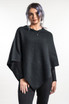 Moss Stitch Possum Merino Poncho II TRILOGY