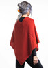 Moss Stitch Possum Merino Poncho II TRILOGY