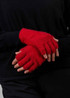 Fingerless Possum Merino Silk Gloves KORU