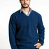 Vee Neck Possum Merino Wool Silk Jumper TRILOGY