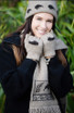 Kiwi Possum Merino Silk Gloves KORU