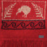 Kiwi Possum Merino Silk Fringed Scarf KORU