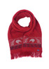 Kiwi Possum Merino Silk Fringed Scarf KORU