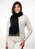 Scarf with Fringe Possum Merino Silk KORU