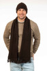 Scarf with Fringe Possum Merino Silk KORU