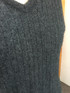 Ribbed V Possum Merino Silk Jumper II TRILOGY