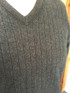 Ribbed V Possum Merino Silk Jumper II TRILOGY