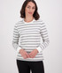 Papamoa Long Sleeve Stripe Tee SWANNDRI